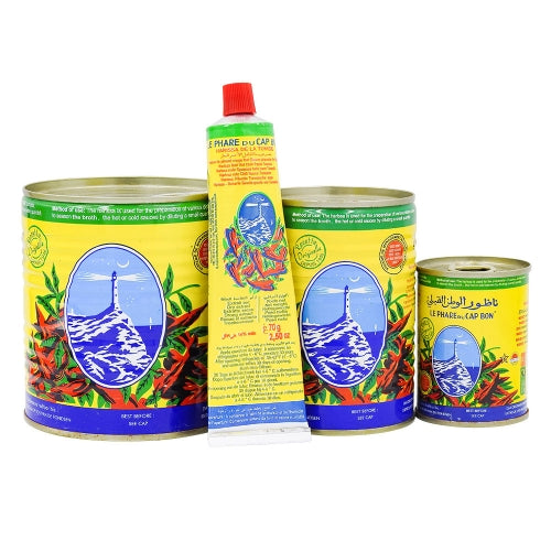 Harissa 1/2 conserve 380g Cap Bon Carton de 24 boites