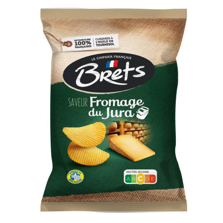 CHIPS SAVEUR FROMAGE JURA-125g-Brets