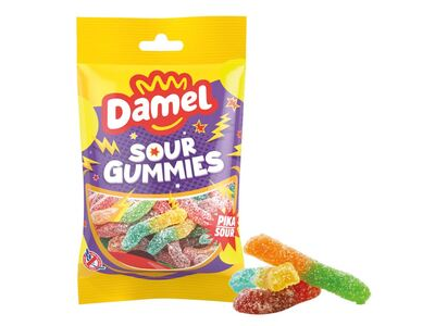 DAMEL - Vers Acide sachet 80gr halal boite 12 pièces
