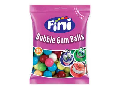 FINI halal SACHET Chewing Gum Billes 90 gr boite 12 pièces