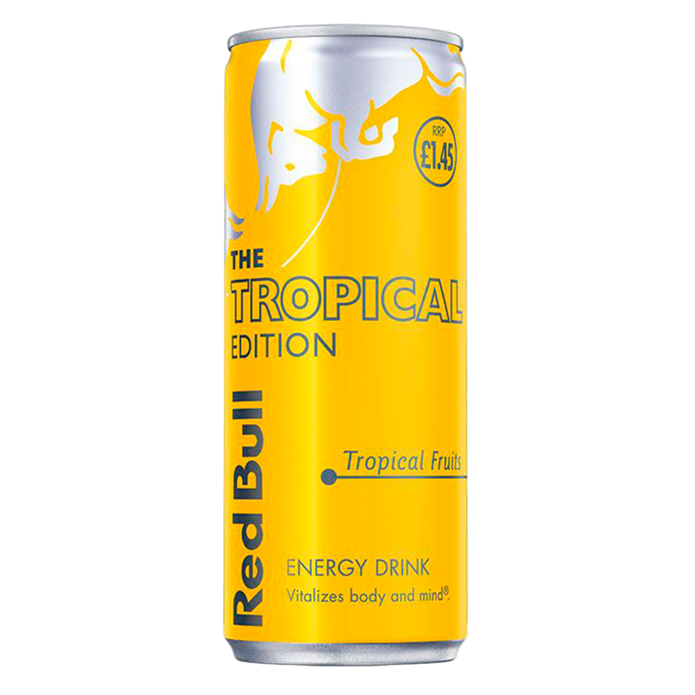 Red Bull Yellow Edition Tropical