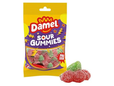 DAMEL - Cerise Acide Sachet 80g halal boite 12 pièces