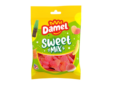 DAMEL - Coeur de Pêche Sachet 80gr boite 12 pièces
