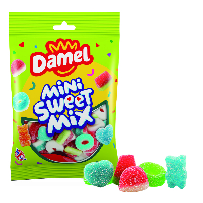 DAMEL - Mini Sweet Mix Sachet 80gr halal boite 12 pièces
