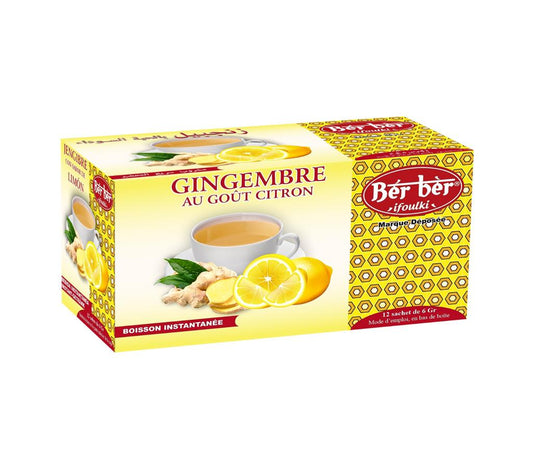 Thé ber ber Gingembre Goût Citron