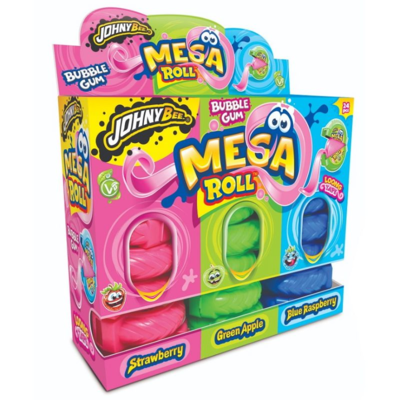 Mega Roll Bubble Gum 40gr x 24uns