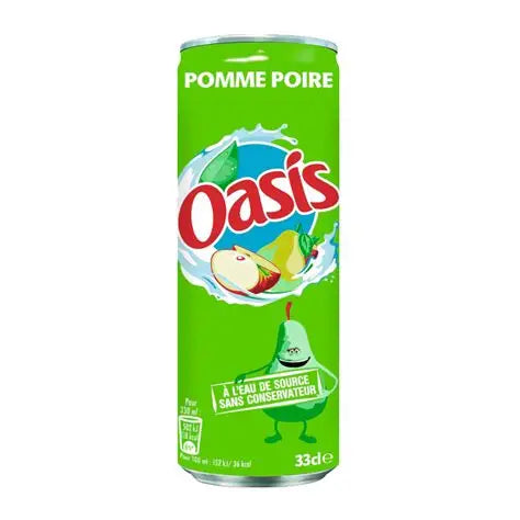 Oasis Pomme Poire Slim - 24 x 33 cL