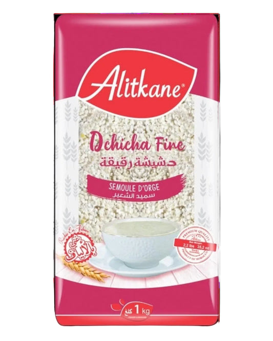 Semoule d'orge Tchicha fine Al Itkane 1 kg